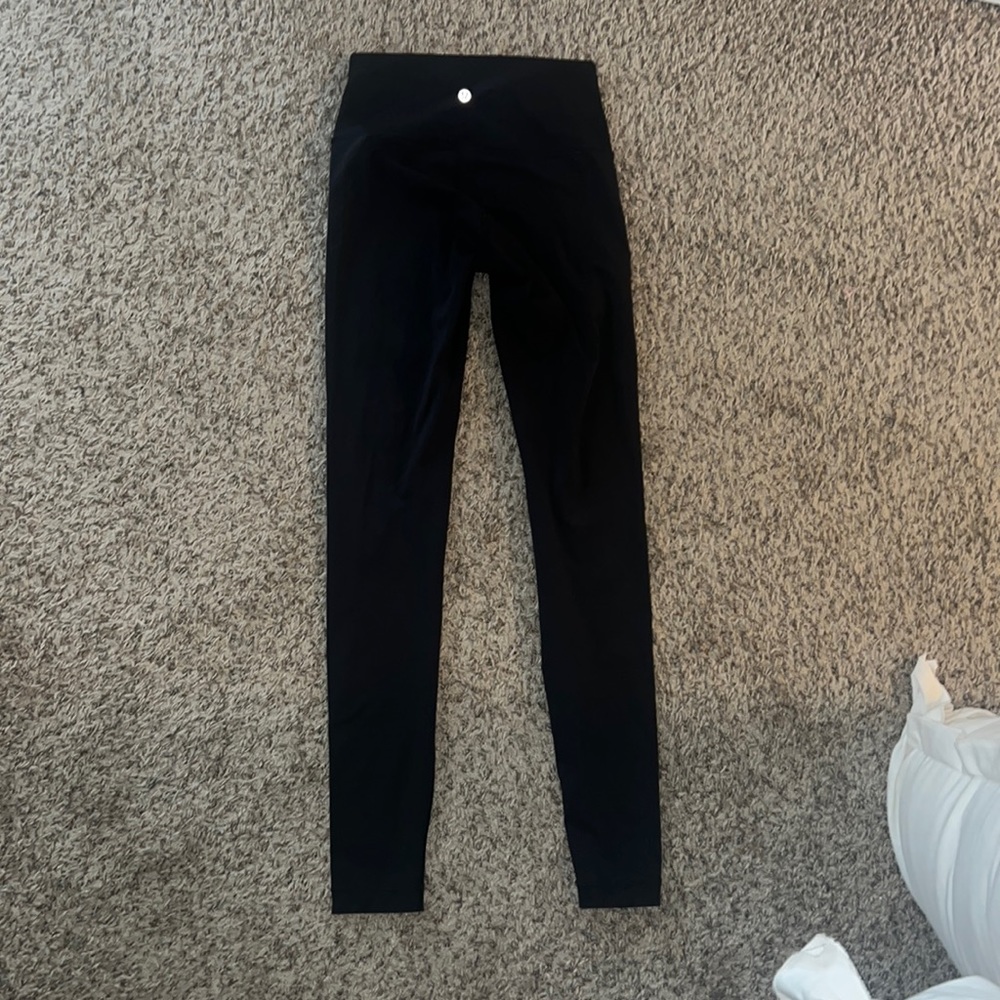 Size 4 Black Lululemon Align Leggings